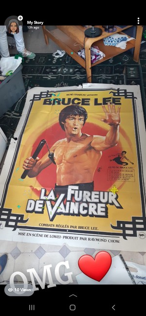  Bruce Lee Rare Collectable Poster