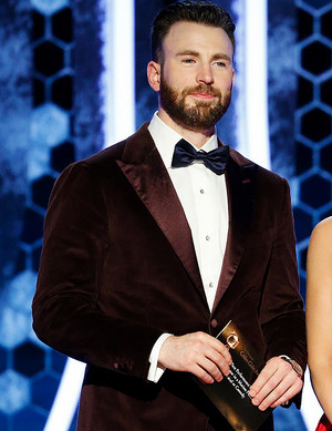Chris Evans - 77th Golden Globes - Red Carpet - January 6, 2020