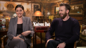  Chris Evans and Ana De Armas interview for Knives Out