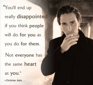 Christian Bale  Quotes 💜