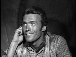  Clint as Rowdy Yates in Rawhide 1x06 Incident of the Power and the Plow
