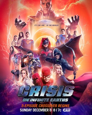 Crisis on Infinite Earths Crossover Event Poster