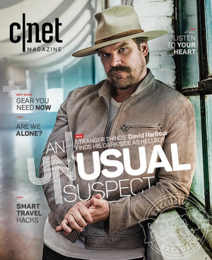  David Harbour - CNet Cover - 2018