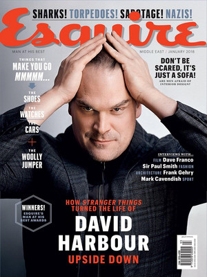  David Harbour - Esquire Cover - 2019