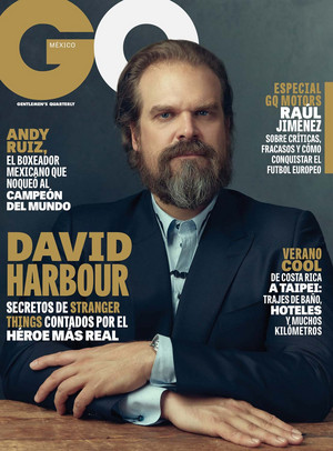  David Harbour - GQ Mexico Cover - 2019