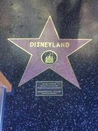  Disneyland 星, 星级 Walk Of Fame