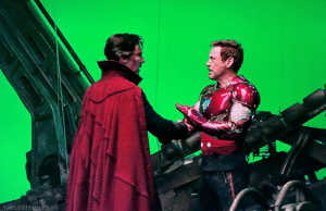  Doctor Strange and Iron Man (Extras on Disneyplus) Infinity War