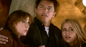 Donna Noble & Rose Tyler with Capt. Jack Harkness