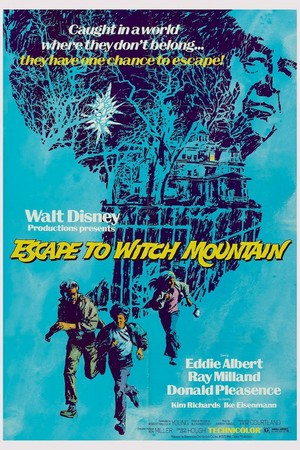  Escape to Witch Mountain (1975) Poster