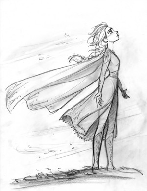  アナと雪の女王 2 Concept Art - Elsa
