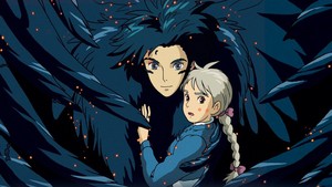  Howl and Sophie Обои