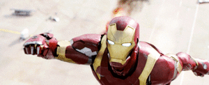  Iron Man and halcón -Captain America: Civil War (2016)