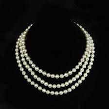  Jacqueline Kennedy Pearl colar
