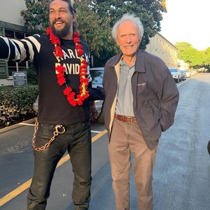 Jason Momoa and Clint Eastwood (October 30, 2019)