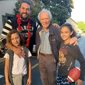 Jason Momoa and Clint Eastwood (October 30, 2019)