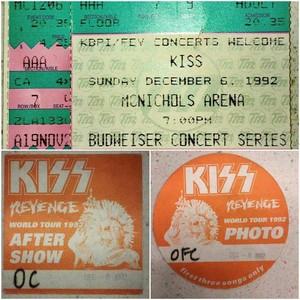  키스 ~Denver, Colorado...December 6, 1992 (Revenger Tour)