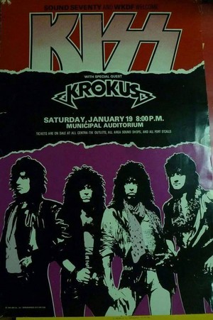  किस ~Nashville, Tennessee...January 19, 1985 (Animalize Tour)