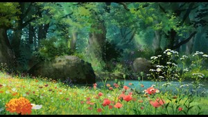  Karigurashi no Arrietty fond d’écran