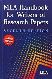 MLA Handbook For Writers Of Research Papers