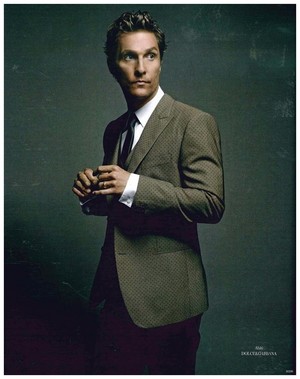 Matthew McConaughey - Icon Magazine Photoshoot - 2015