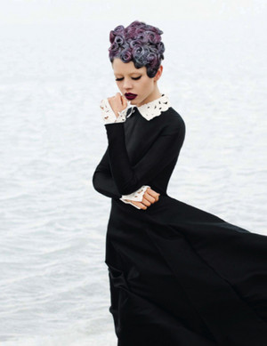  Mia Goth - Vogue Italy Photoshoot - 2013
