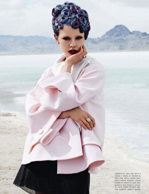  Mia Goth - Vogue Italy Photoshoot - 2013