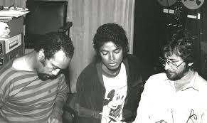  Michael In The Recording Studio With Quincy Jones