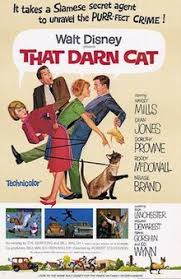  Movie Poster 1965 ディズニー Film, That Darn Cat