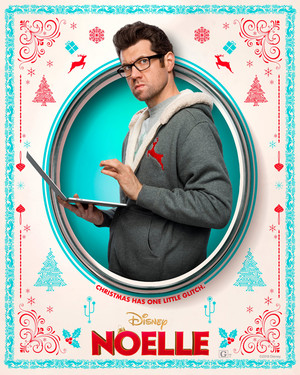 Noelle (2019) Character Poster - Billy Eichner as Gabriel Kringle