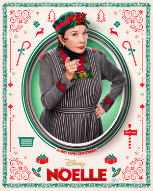  Noelle (2019) Character Poster - Shirley MacLaine as Elf Polly
