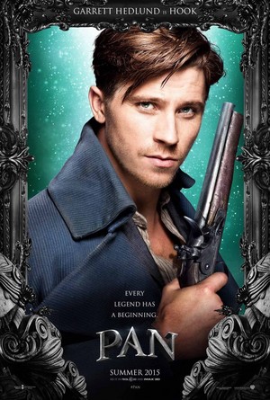  Pan (2015) Character Poster - Garrett Hedlund as James Hook