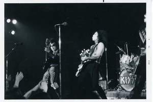  Paul and Gene ~Springfield, Illinois...December 30, 1974 (Hotter Than Hell Tour)