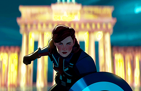 Peggy-Carter-as-Captain-Carter-in-Marvel
