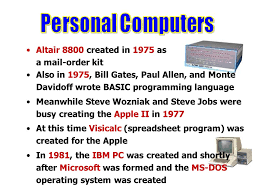  Personal Computers