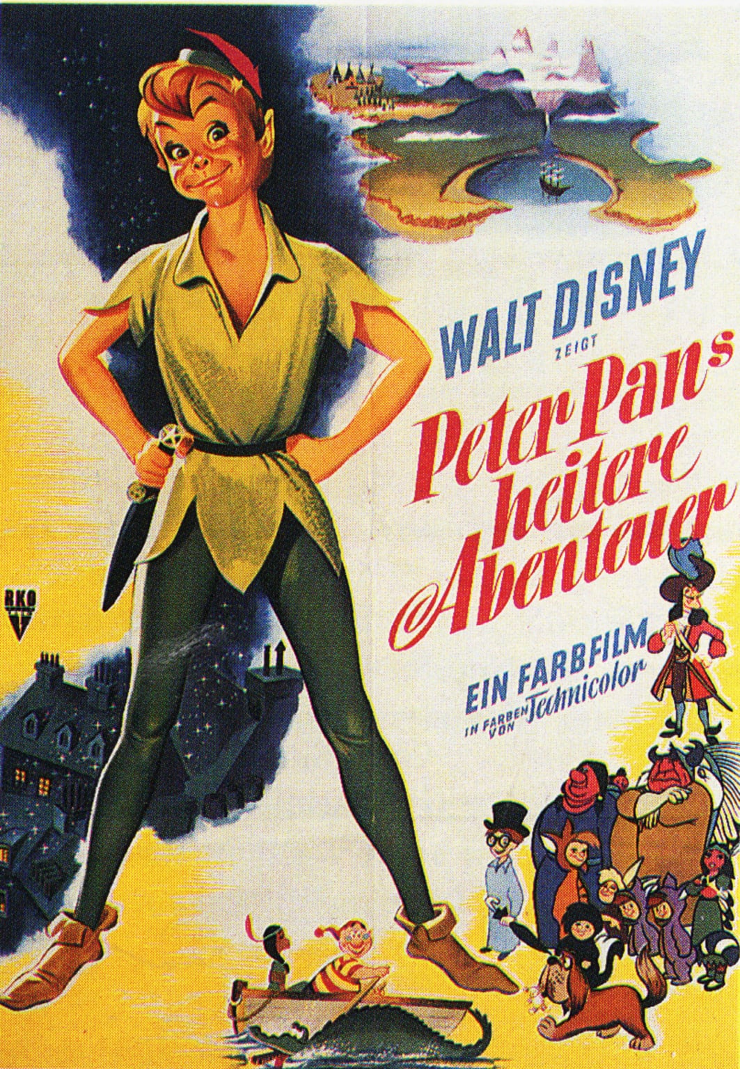 Peter Pan 1953 Poster Disney Foto 43150464 Fanpop