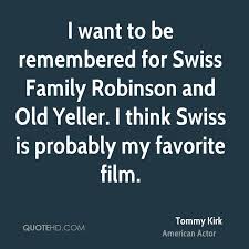  Quote From Tommy Kirk