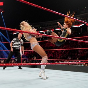  Raw 10/14/19 ~ 샬럿, 샬 롯 Flair vs Becky Lynch
