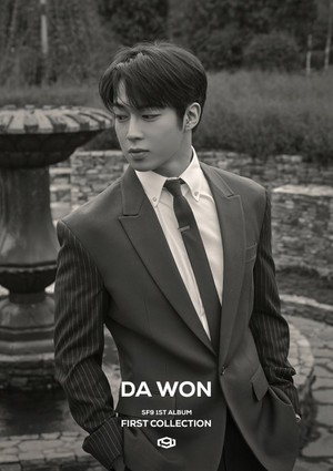  SF9 1ST ALBUM [FIRST COLLECTION] dyaket POSTER – BLACK RATED ver.