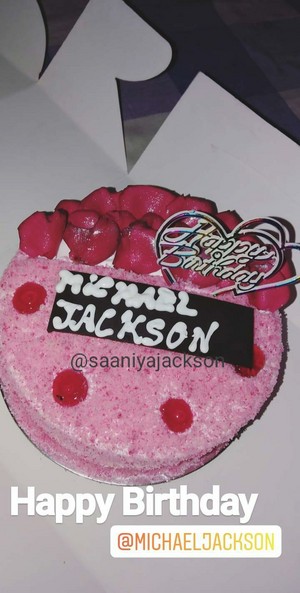  Saaniya Jackson Celebrate Her Idol MJs Birthday 2019