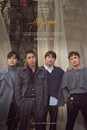  Sechskies reveal album cover for 'All For You' feat. 4 members
