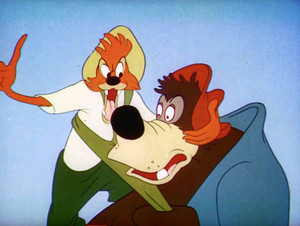 Song of the South (1946) Still - Br'er Fox and Br'er Bear