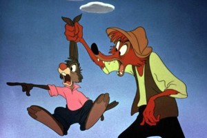  Song of the South (1946) Still - Br'er Rabbit and Br'er cáo, fox