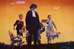  Song of the South (1946) Still - Johnny, Uncle Remus and Ginny