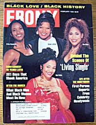  The Cast Of Living Single On The Cover Of Ebony