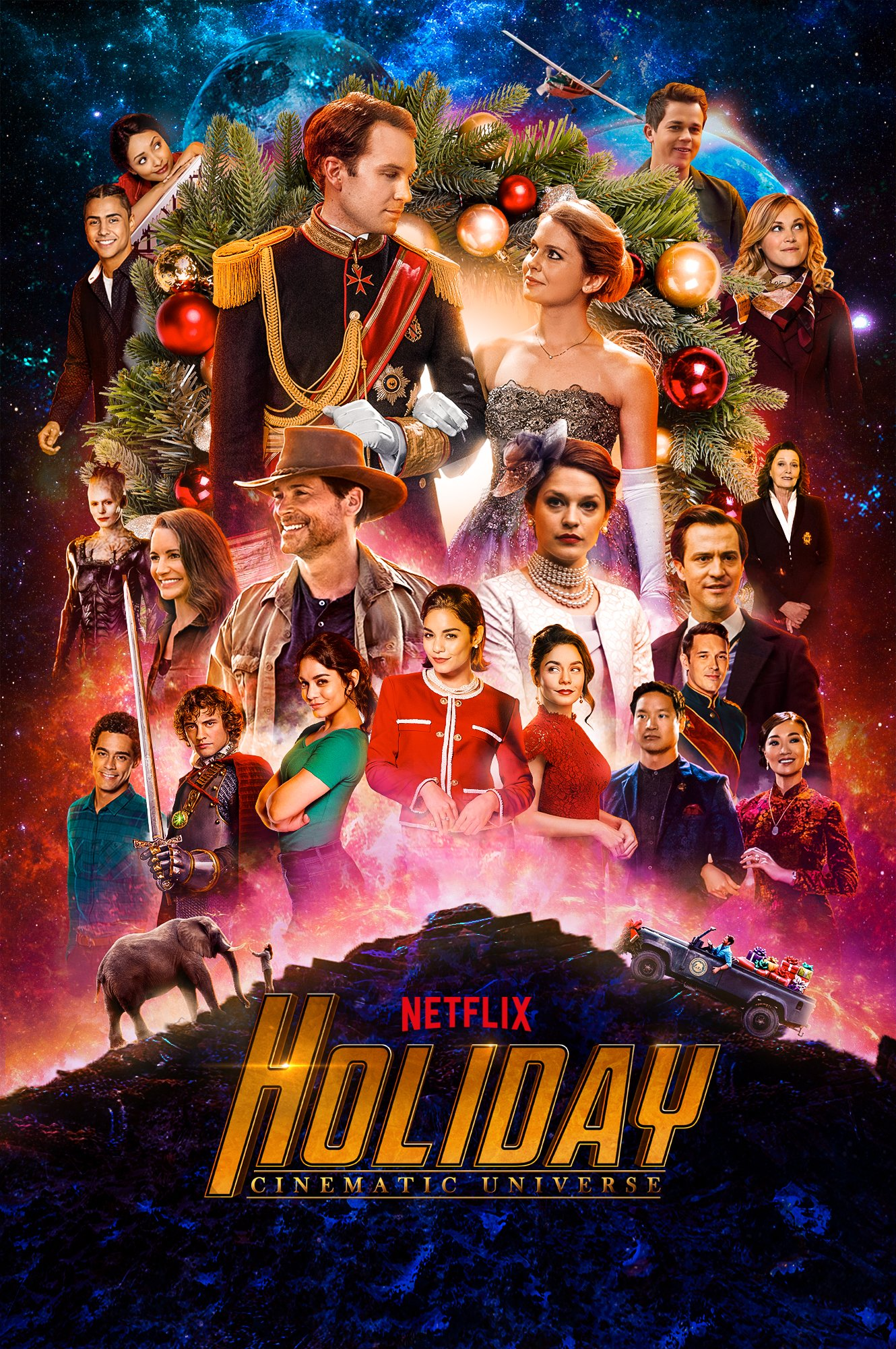 The Netflix Holiday Cinematic Universe - Poster