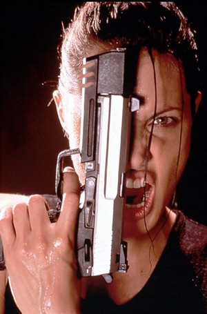 Tomb Raider Photoshoot - Angelina Jolie as Lara Croft