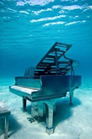  Underwater Пианино Sculpture