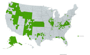  United States of America - segundo Amendment Sanctuary Map of Counties