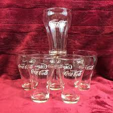  Vintage Coca Cola Drinking Glasses
