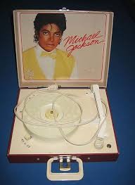  Vintage Michael Jackson Record Player